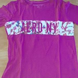 Aeropostle Women M Pink Tee